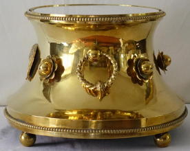 Brass Oval Tabor